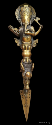 Статуэтка Пурба Ганеша Индия Бронза