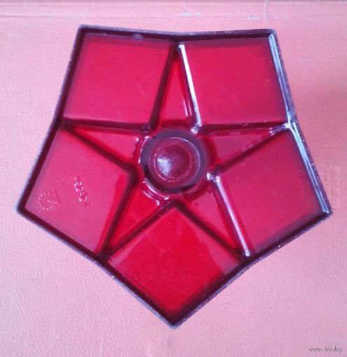 Карандашница или подставка для специй Красная Звезда (агитация, пятиугольник, пентагон должен быть разрушен). Z