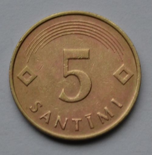 Латвия, 5 сантимов 1992 г.