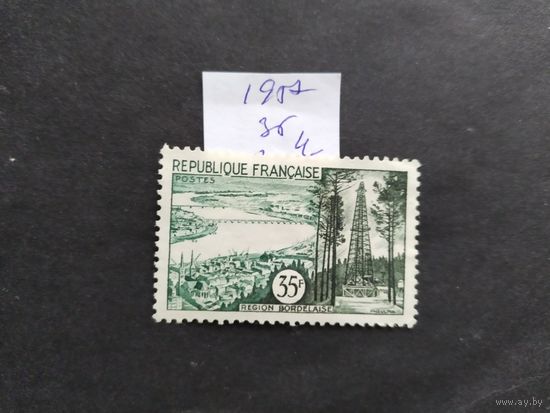 Франция  1957  1 м