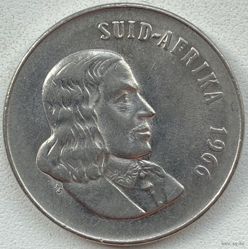 ЮАР 50 центов 1966 г. Suid-Afrika. Состояние