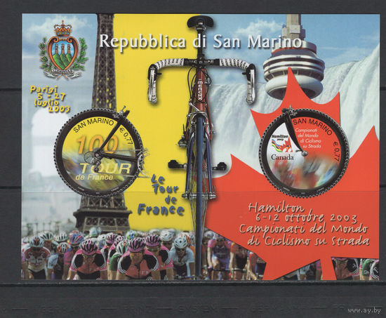 Сан-Марино / San Marino 2003** Велогонка мира Тур де Франс