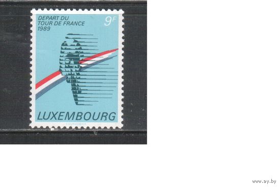 Люксембург-1989(Мих.1224)  **  ,   Спорт,  Велосипед, Велоспорт(одиночка)
