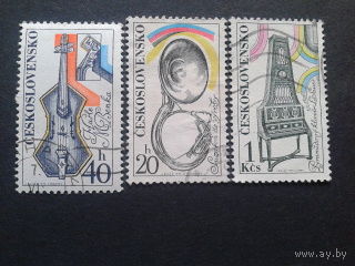 Чехословакия 1974 муз. инструменты