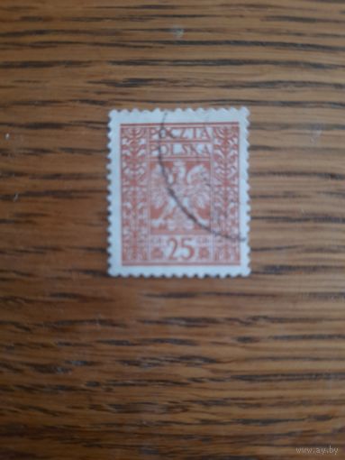Польша. Герб. 1928г. гашеная
