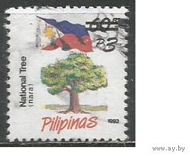 Филиппины. Национальный флаг. Надпечатка нового номинала. 2002г. Mi#3346.