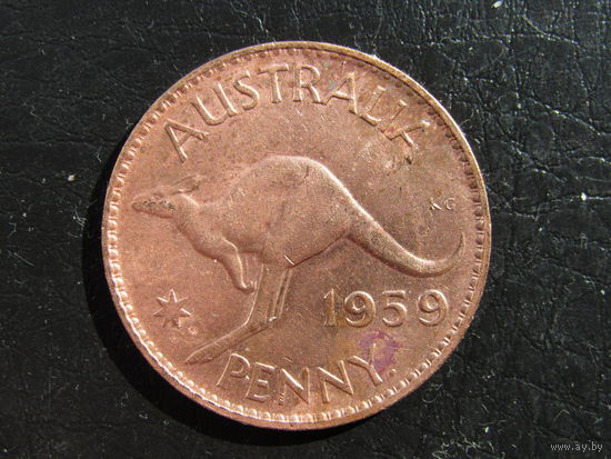 Австралия. Пенни. 1959. С 20 копеек. Распродажа коллекции. Смотрите другие лоты.