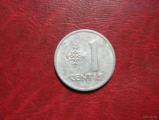 1 цент 1991 год Литва