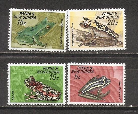 ФФ2 Папуа Новая Гвинея 1968 Лягушки