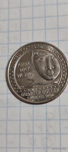 США квотер 2025 Выдающиеся Женщины Америки 2022