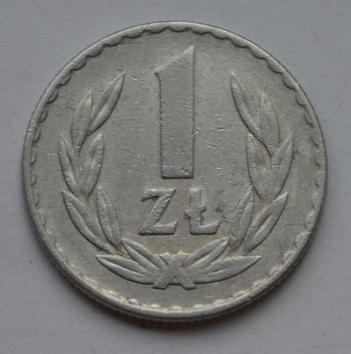 Польша, 1 злотый 1974 г.