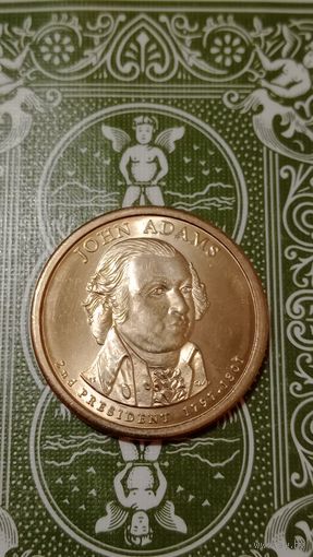 США 1 доллар 2007 D 2 президент Adams