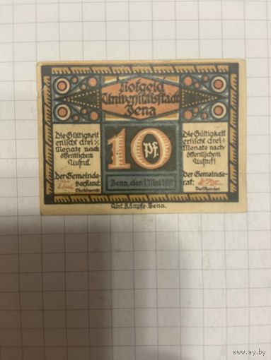 10 пфенингов (нотгельды) г. Германия.-1412-2