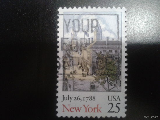 США 1988 штат Нью-Йорк