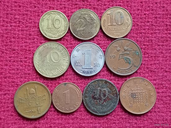 Лот монет Мира