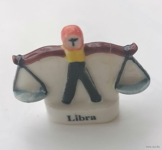 Весы. Знаки зодиака. Фарфор. С 1 рубля. Распродажа