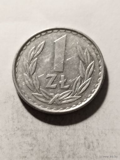 Польша 1 злотый 1984