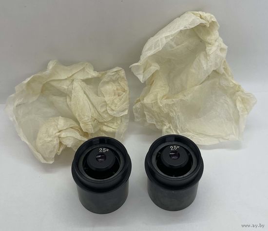 Пара окуляров 25х к микроскопу МССО