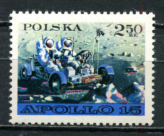 Польша - 1971 - Космос - [Mi. 2123] - полная серия - 1 марка. MNH.  (Лот 54JG)-TG2P24