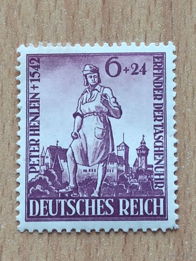 08.1942 - 400-я годовщина со дня смерти Питера Хейнлена. MNH.