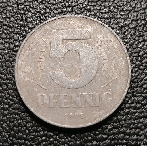 5 пфеннигов 1975
