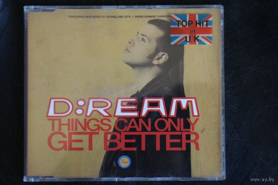D:Ream – Things Can Only Get Better (1993, CD, Maxi-Single)