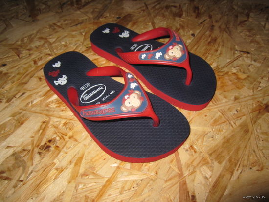 Флип-флопы havaianas kids, р.27-28. Вьетнамки. Шлепанцы. Сланцы.