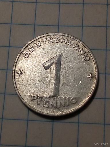 1 Пфенниги ГДР 1952 год