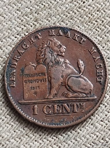Распродажа - 1 сантим 1902г.,Бельгия,Леопольд 2