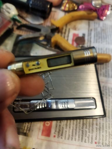 Часы кулон электронные СССР без батарейки