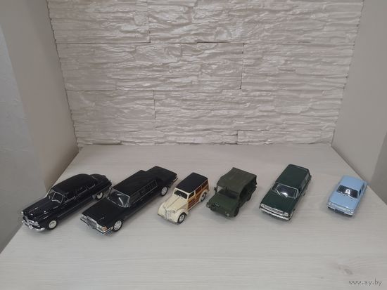 Лот из шести моделей