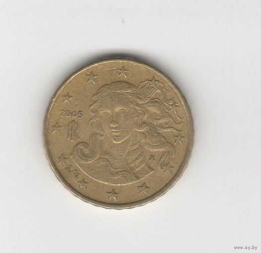 10 евроцентов Италия 2005 Лот 0626
