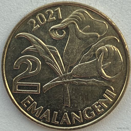 Эсватини (Свазиленд) 2 эмалангени 2021 г.