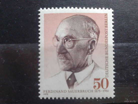 Берлин 1975 хирург Михель-1,0 евро
