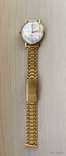 Часы наручные позолоченные Луч 23 камня