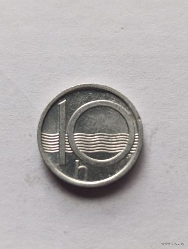 Чехия. 10 геллеров 2000 года. (4).