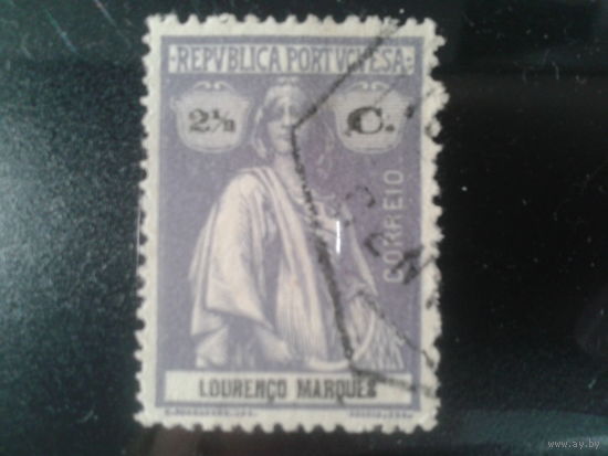 Мозамбик, колония Португалии, 1913. Стандарт. Богиня Церера