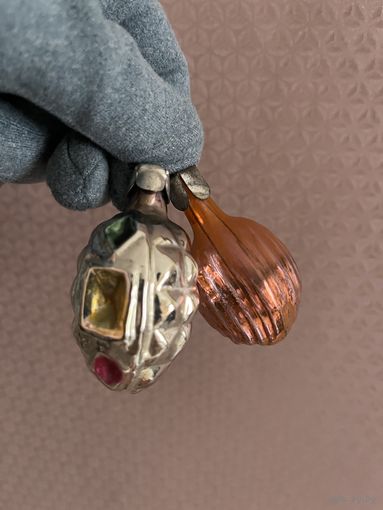 Ёлочные игрушки маленькие лот