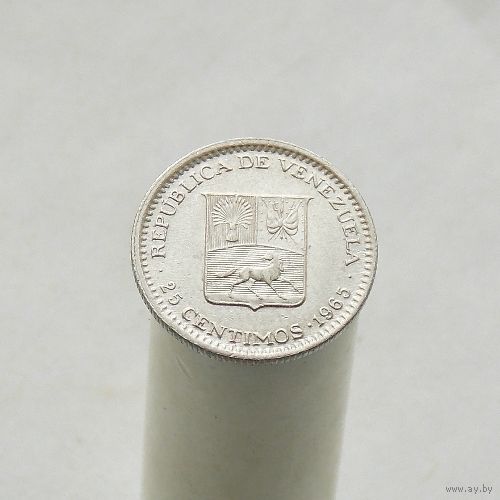 Венесуэла 25 сентимо 1965