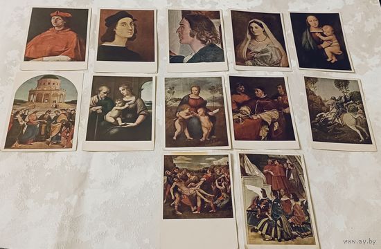 Открытки Рафаэль Санти 1966