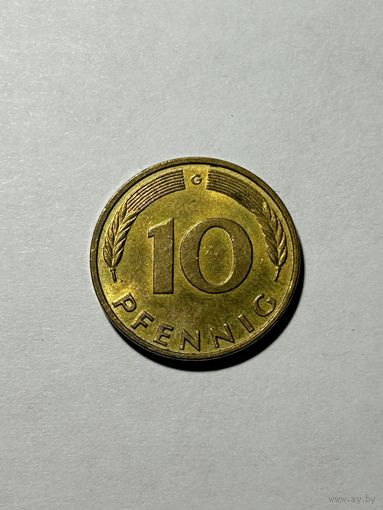 10 пфенингов 1996 Германия
