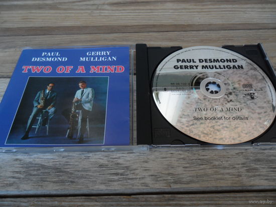 CD - Paul Desmond, Gerry Mulligan a.o. - Two of a mind - записи RCA Victor, пр-во Россия