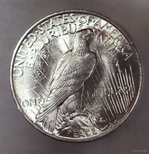 Доллар мирный 1923 яркий штемпельный блеск