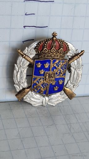 С 1 РУБЛЯ ! ВОЕННЫЙ ЗНАК ЗЕАЧЁК ЗА ОТЛИЧНУЮ СТРЕЛЬБУ  СЕРЕБРО  2 СТЕПЕНЬ