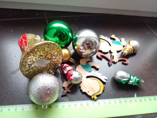 Новогодние игрушки, современные, ЗА ВСЕ Елочные игрушки.