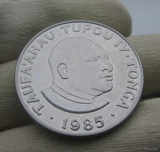 Тонга 50 сенити 1985 UNC экзотика Океания