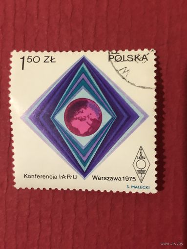 Польша 1975 год Международная конференция радиолюбителей