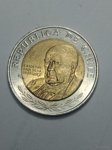 Чили 500 песо 2017 года .