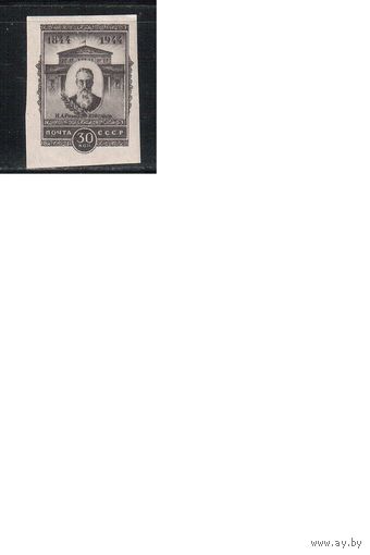 СССР-1944, (Заг.823II),  **  , Н.Римский-Корсаков, большой размер рисунка