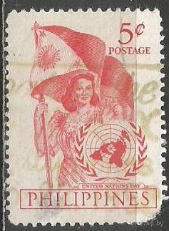 Филиппины. День ООН. 1951г. Mi#540.